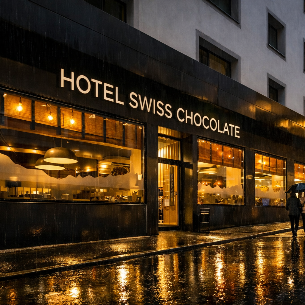 Swiss chocolate hotel